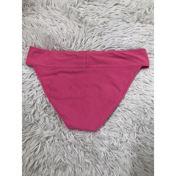 Pre-Owned Aerie Hot Pink Swimsuit Bathing Suit Size Medium Swim Wear Bottoms - Picture 4 of 5